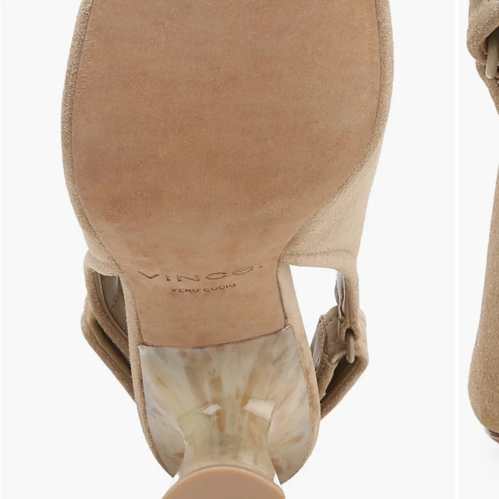NIB Vince Quest suede heeled slingback - 9M